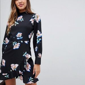 NWOT ASOS Long Sleeve Floral Dress